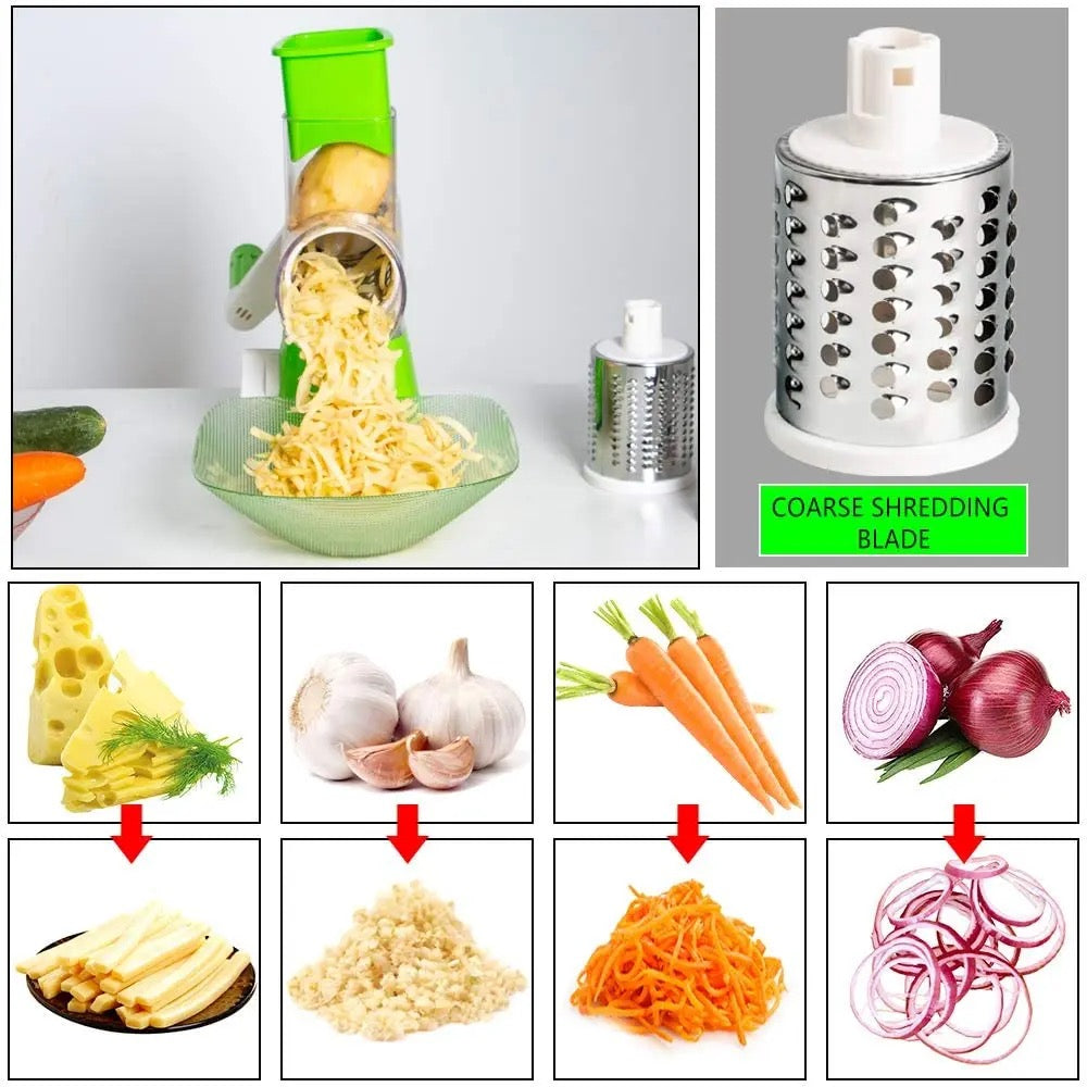 Käsereibe für Gemüse, Obst, Kekse und weiteres