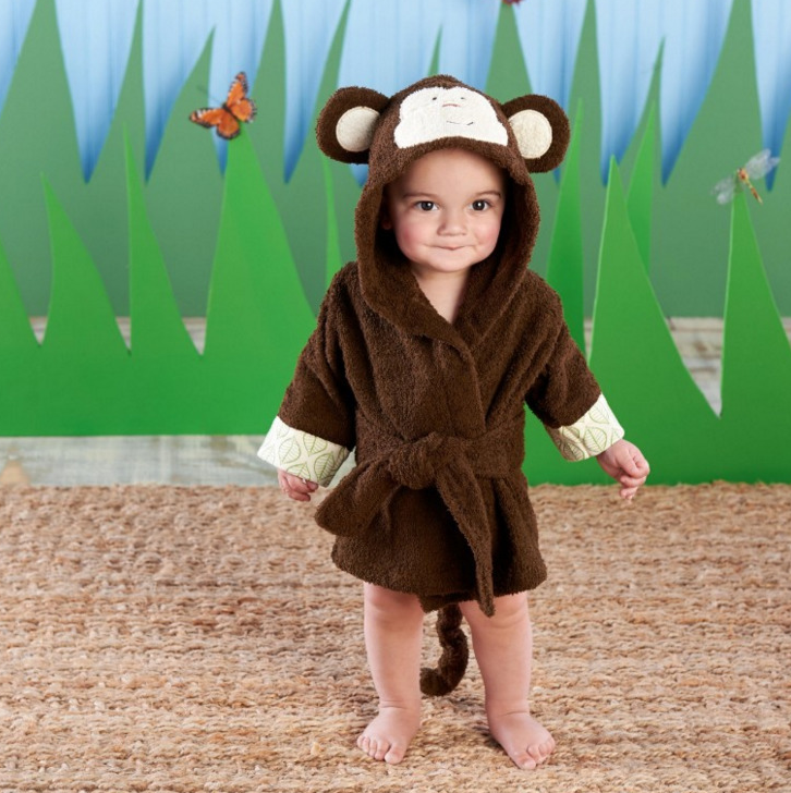 Cartoon Cute Animal Modeling Baby Badetücher Baby Bademäntel Baumwolle Kinder Bademäntel Baby mit Kapuze