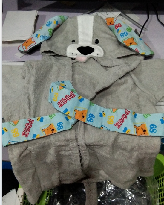 Cartoon Cute Animal Modeling Baby Badetücher Baby Bademäntel Baumwolle Kinder Bademäntel Baby mit Kapuze