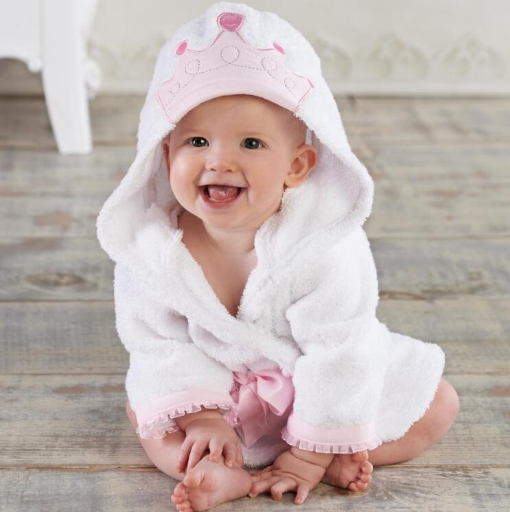 Cartoon Cute Animal Modeling Baby Badetücher Baby Bademäntel Baumwolle Kinder Bademäntel Baby mit Kapuze