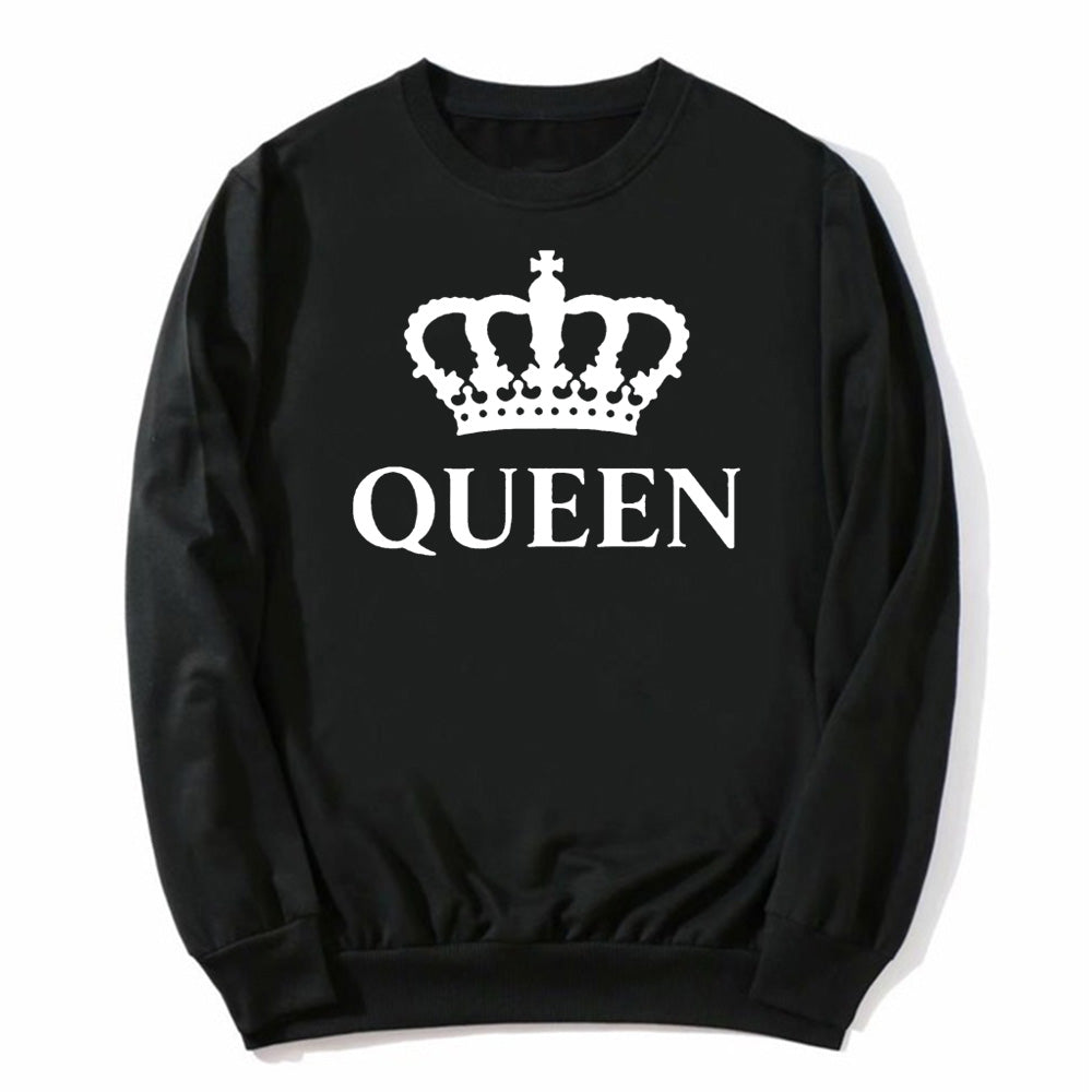 Crown New Männer und Frauen Paare tragen plus Samt dicken Pullover Europa und Amerika