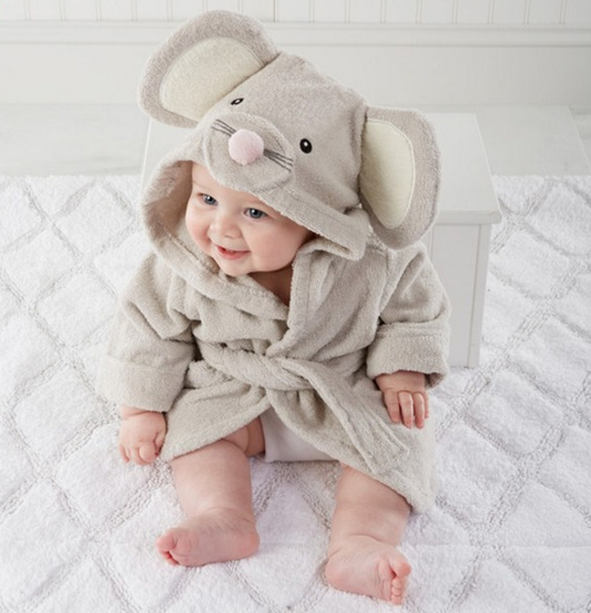 Cartoon Cute Animal Modeling Baby Badetücher Baby Bademäntel Baumwolle Kinder Bademäntel Baby mit Kapuze