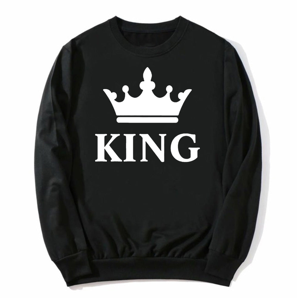 Crown New Männer und Frauen Paare tragen plus Samt dicken Pullover Europa und Amerika